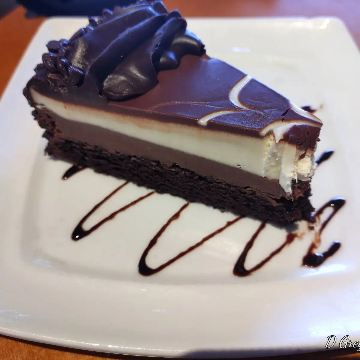 Black Tie Mousse Cake