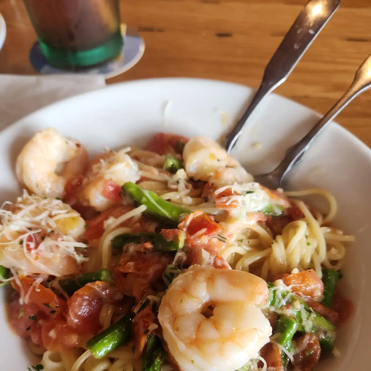 Chicken & Shrimp Carbonara