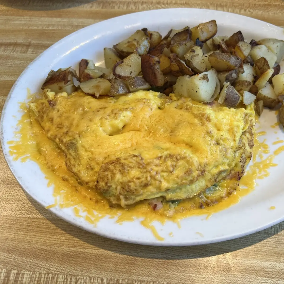 Denver Omelette with Country Potatoes