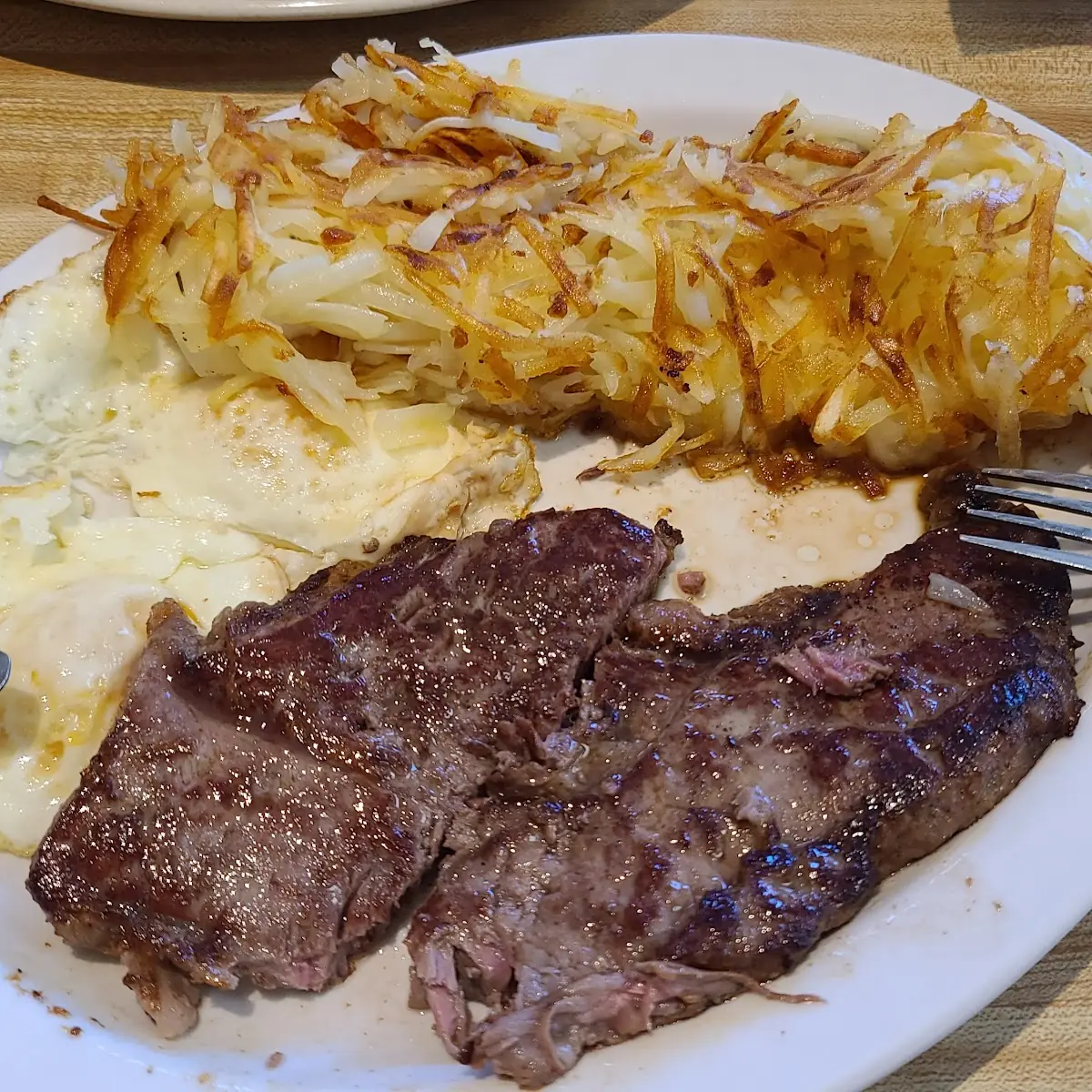 New York Steak & Eggs