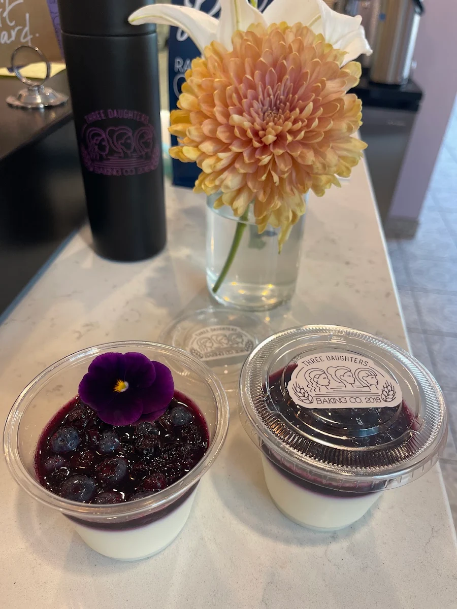 Blueberry Panna Cotta