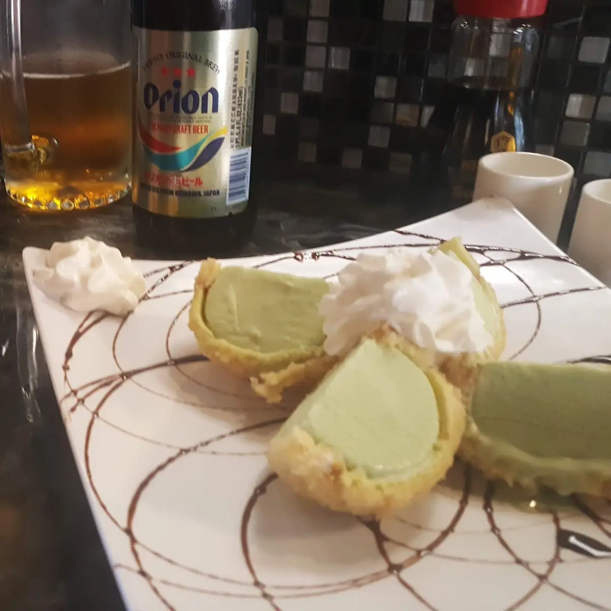 Green Tea Ice Cream Tempura
