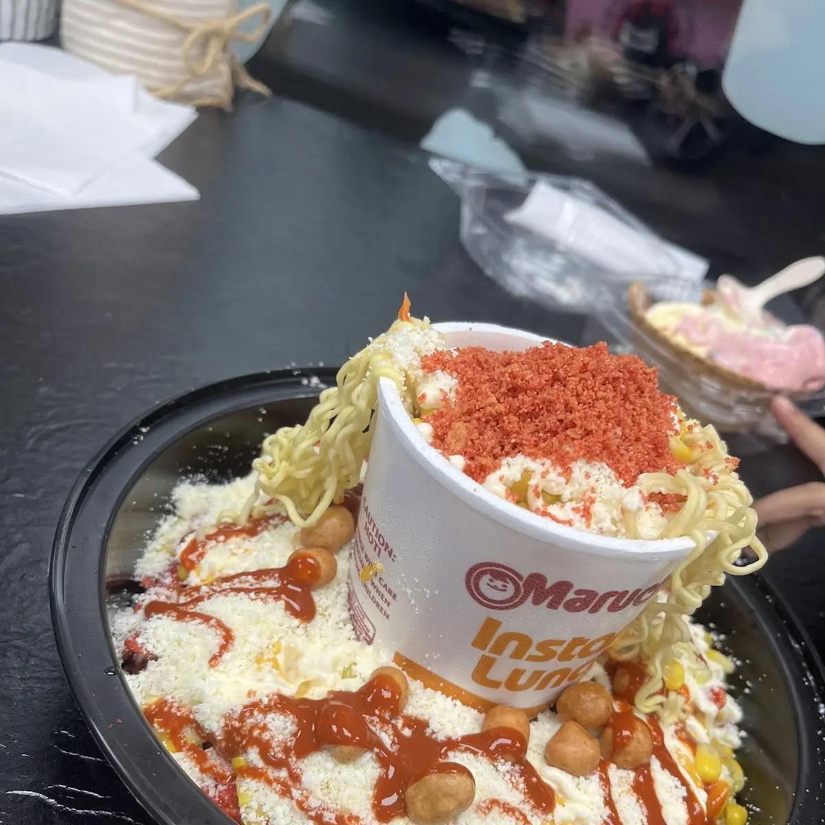 Esquite with Hot Cheetos