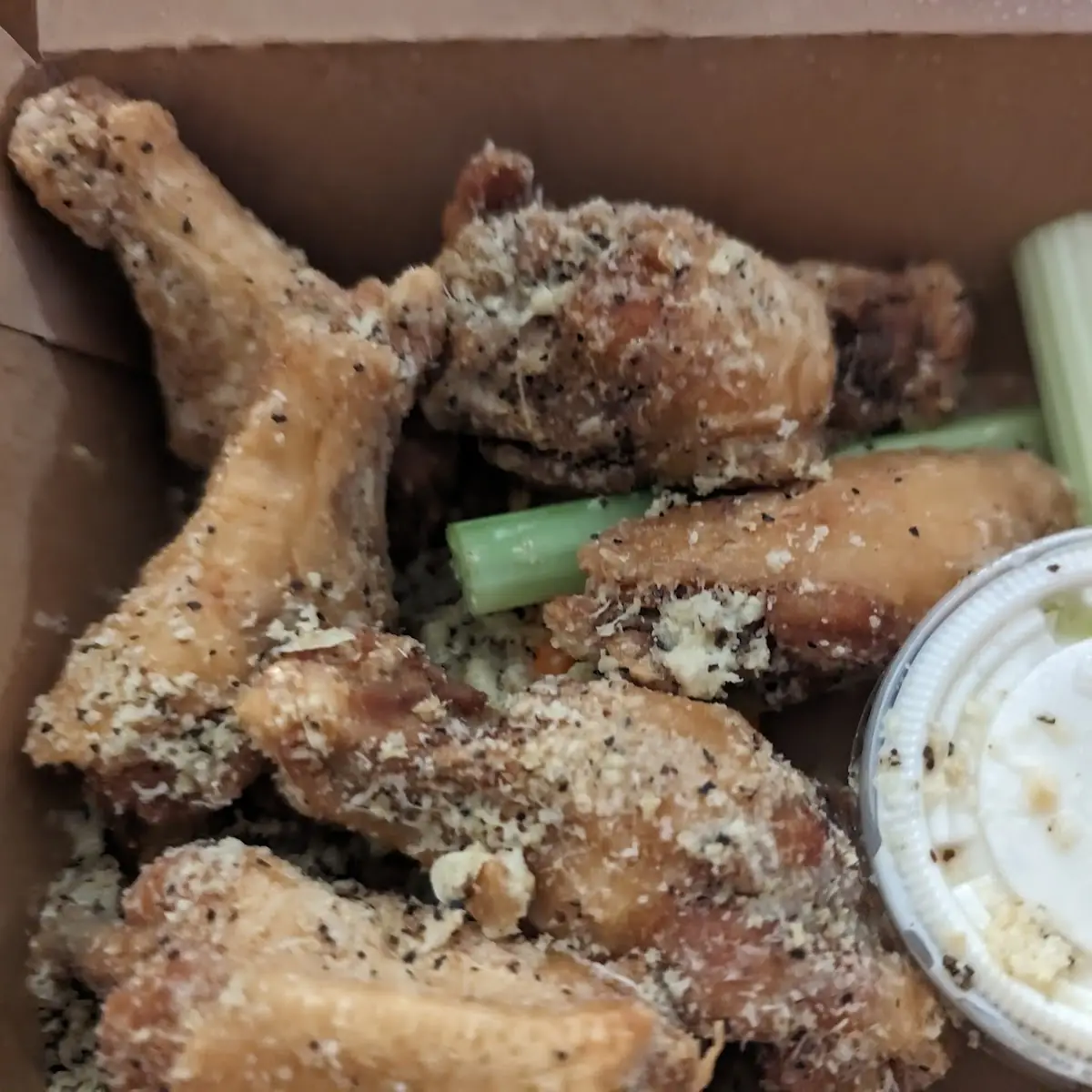 Garlic Parmesan Wings