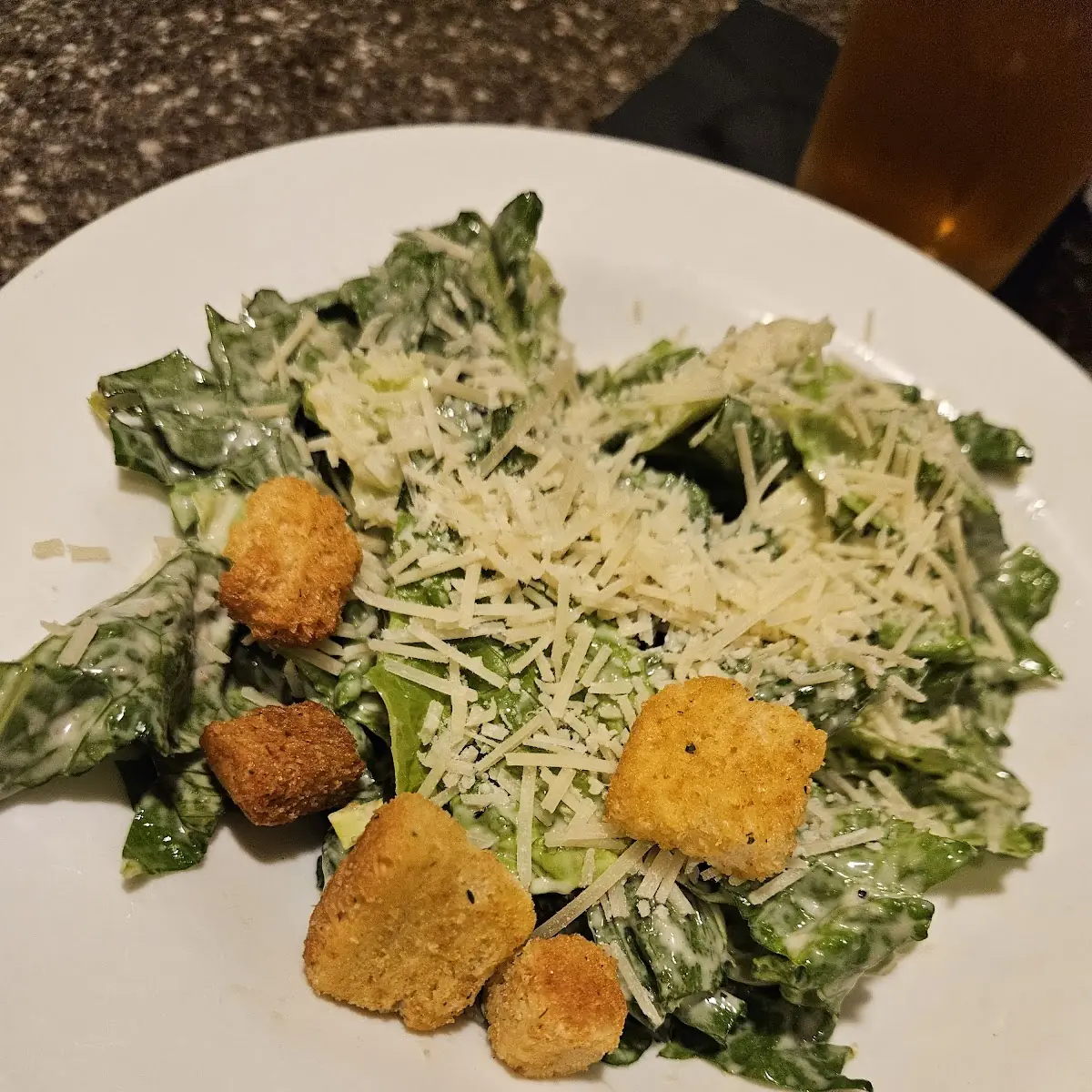 Blackened Salmon Caesar Salad
