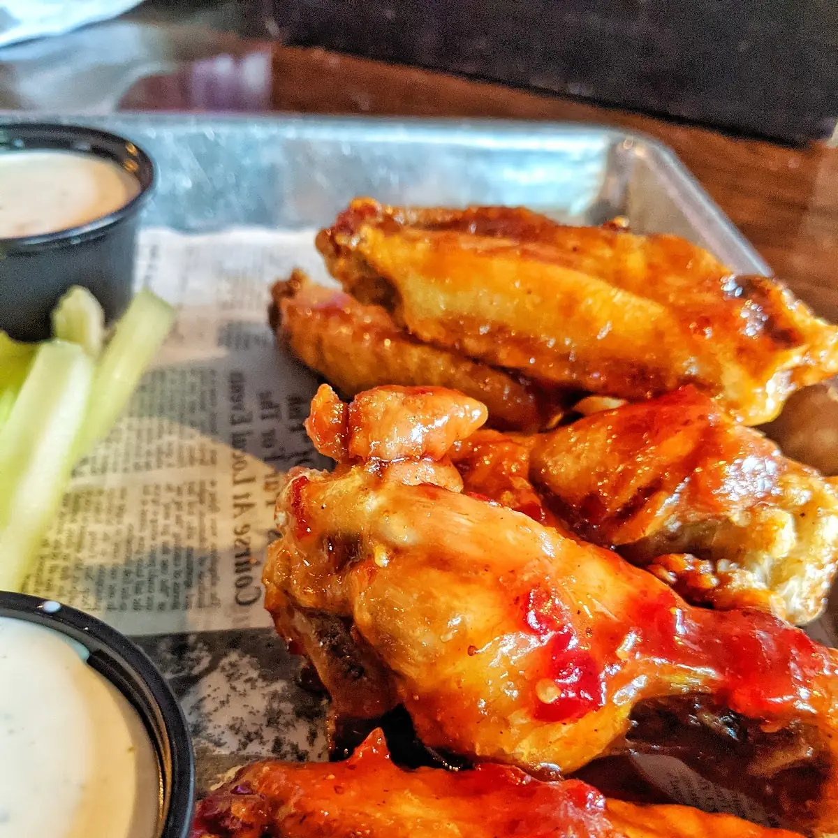 Strawberry Jam Habanero Wings
