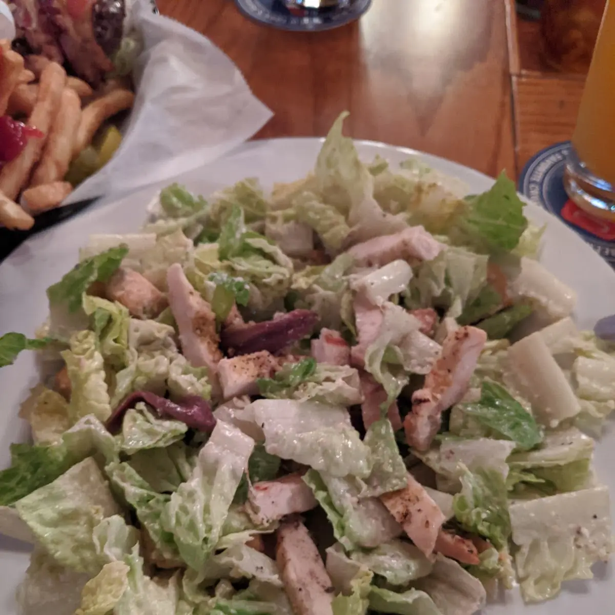 Ceasar Salad with Grilled Chicken