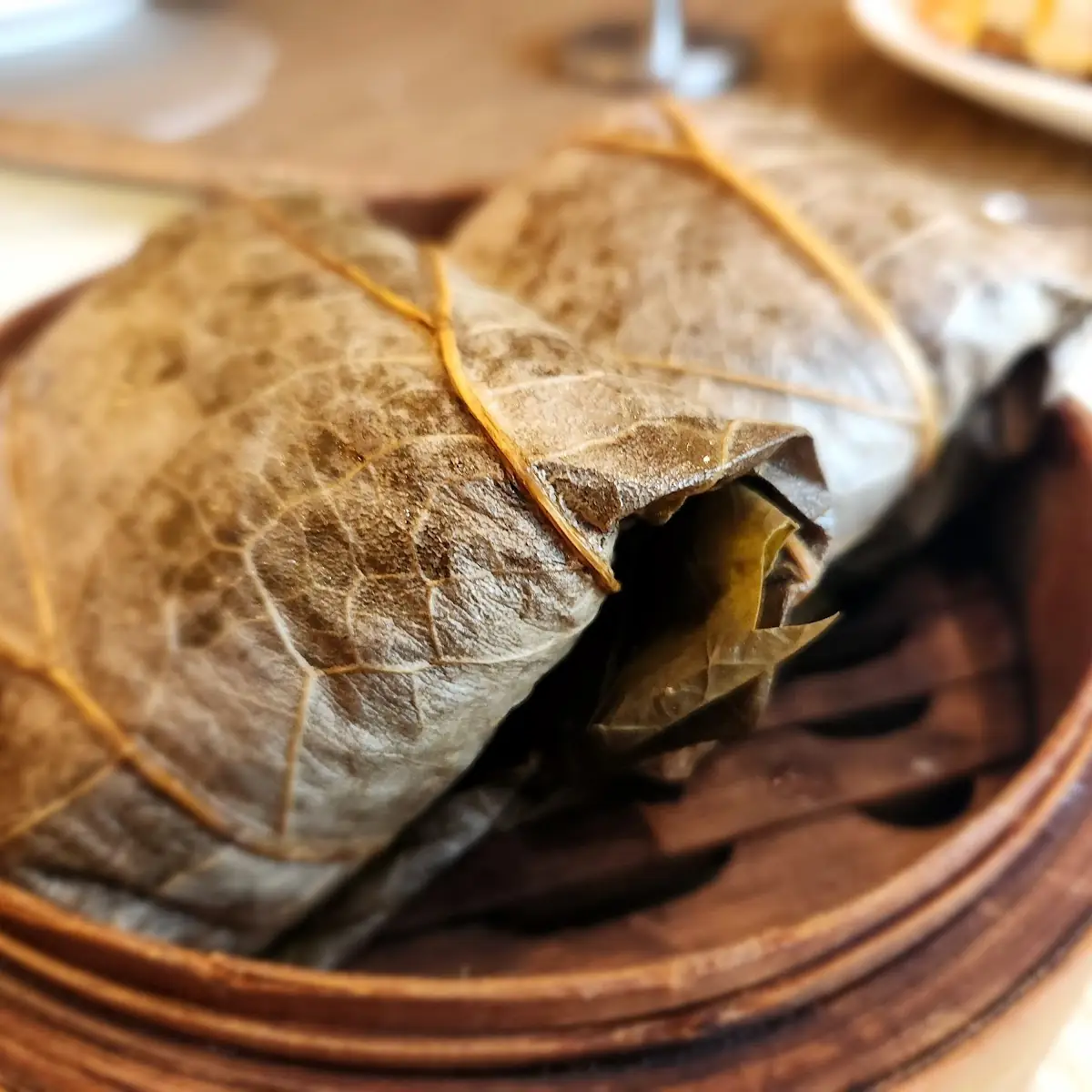 Chicken Sticky Rice in Lotus Leaf