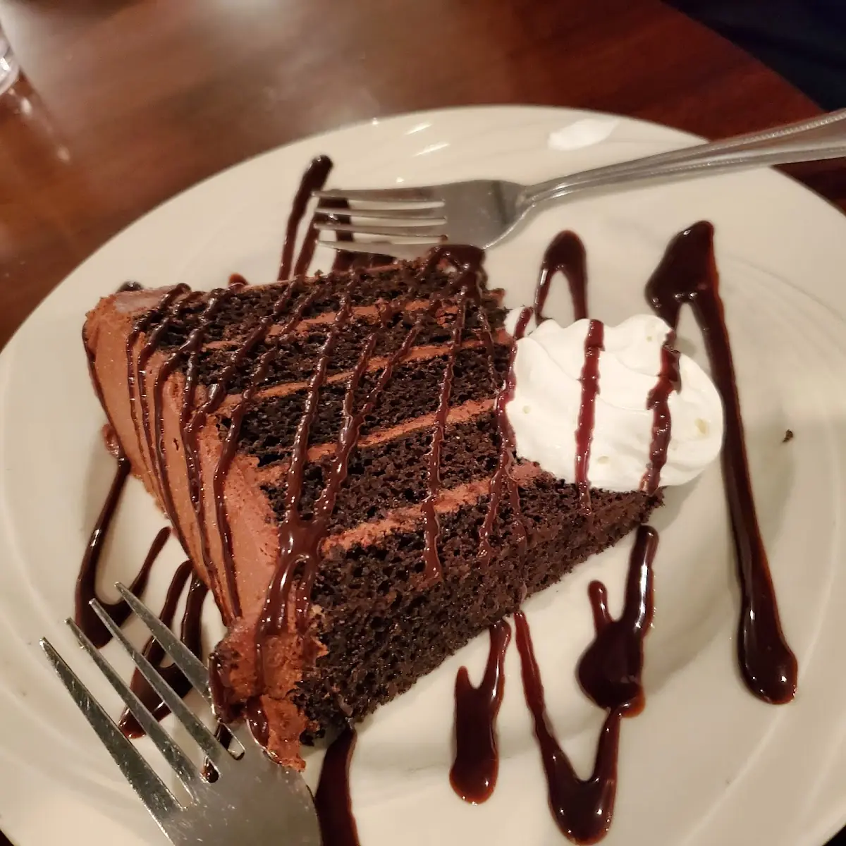 Five Layer Chocolate Cake