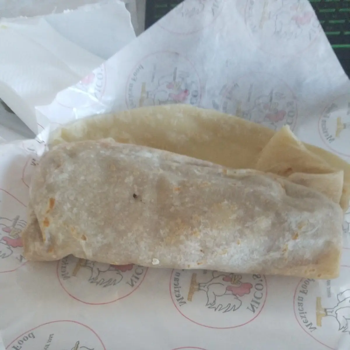 Bean and Cheese Burrito