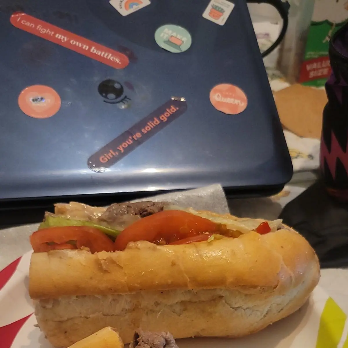 Double Cheesesteak Sandwich