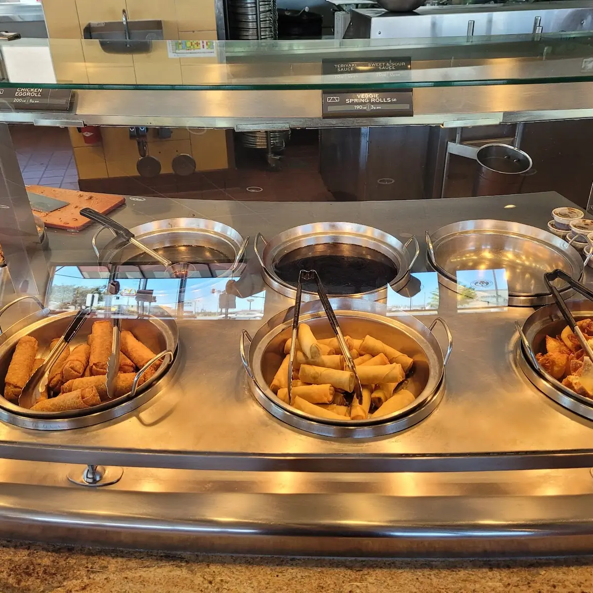 Cream Cheese and Spring Rolls and Egg Rolls