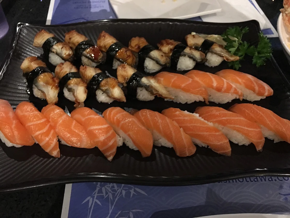 Salmon and Eel Sushi, Ten Sushi