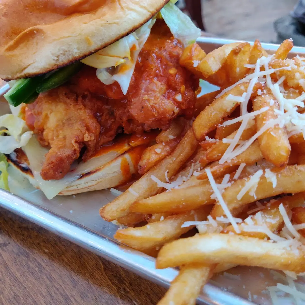 Fried Chicken Sandwich & Fries