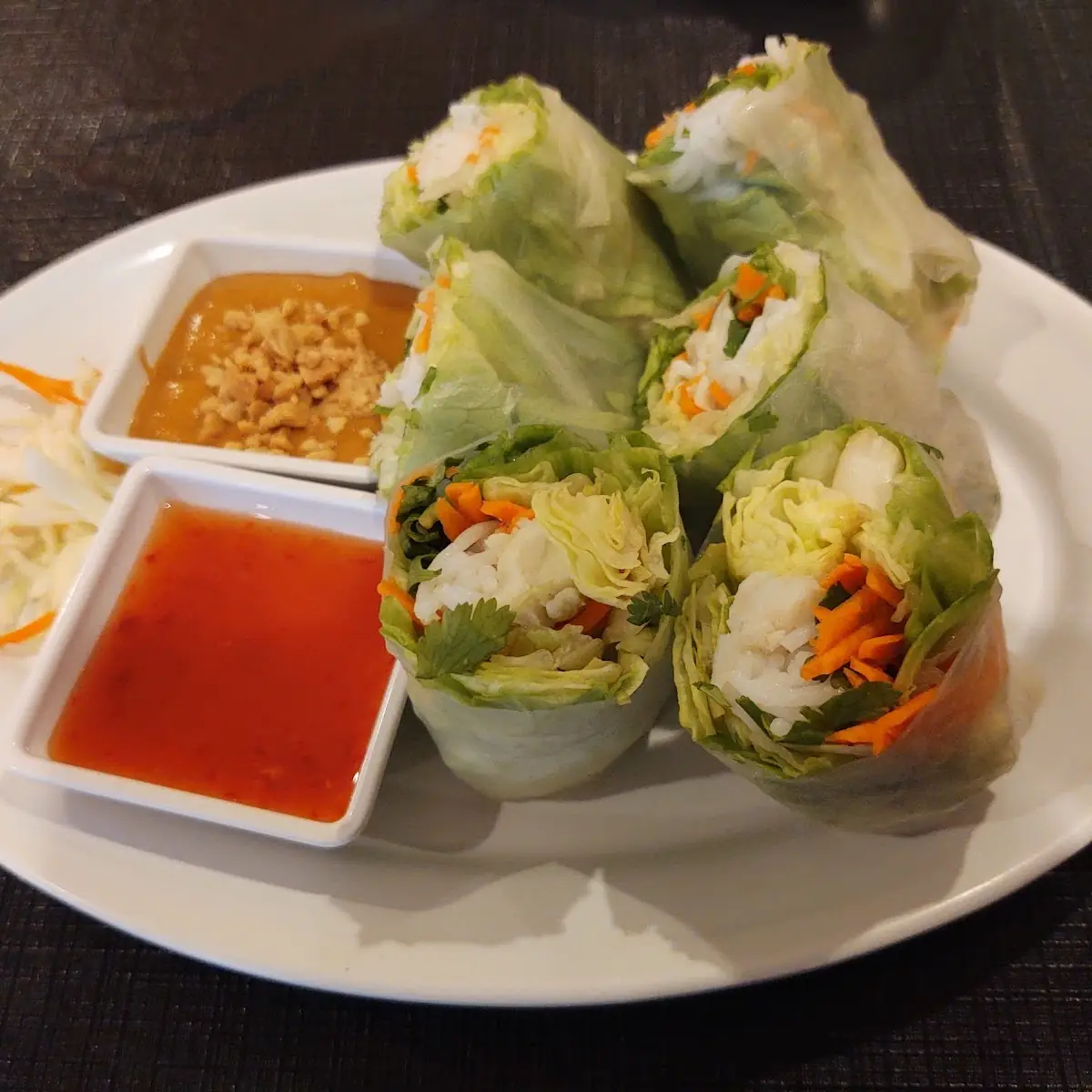 Summer Rolls with Crab