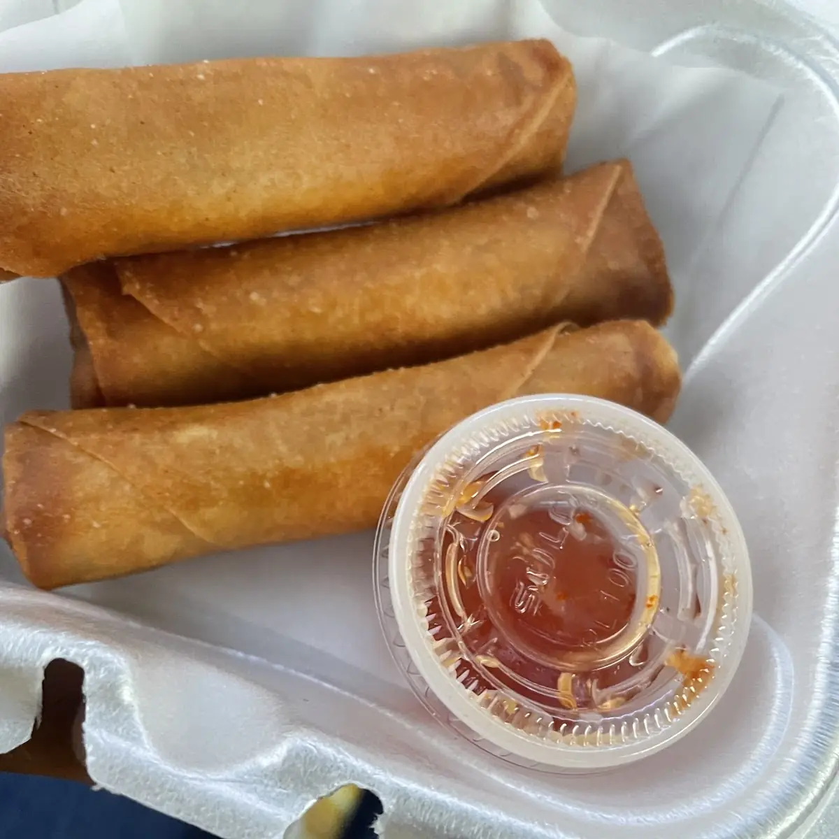 3 pcs Kalua Pork Lumpia