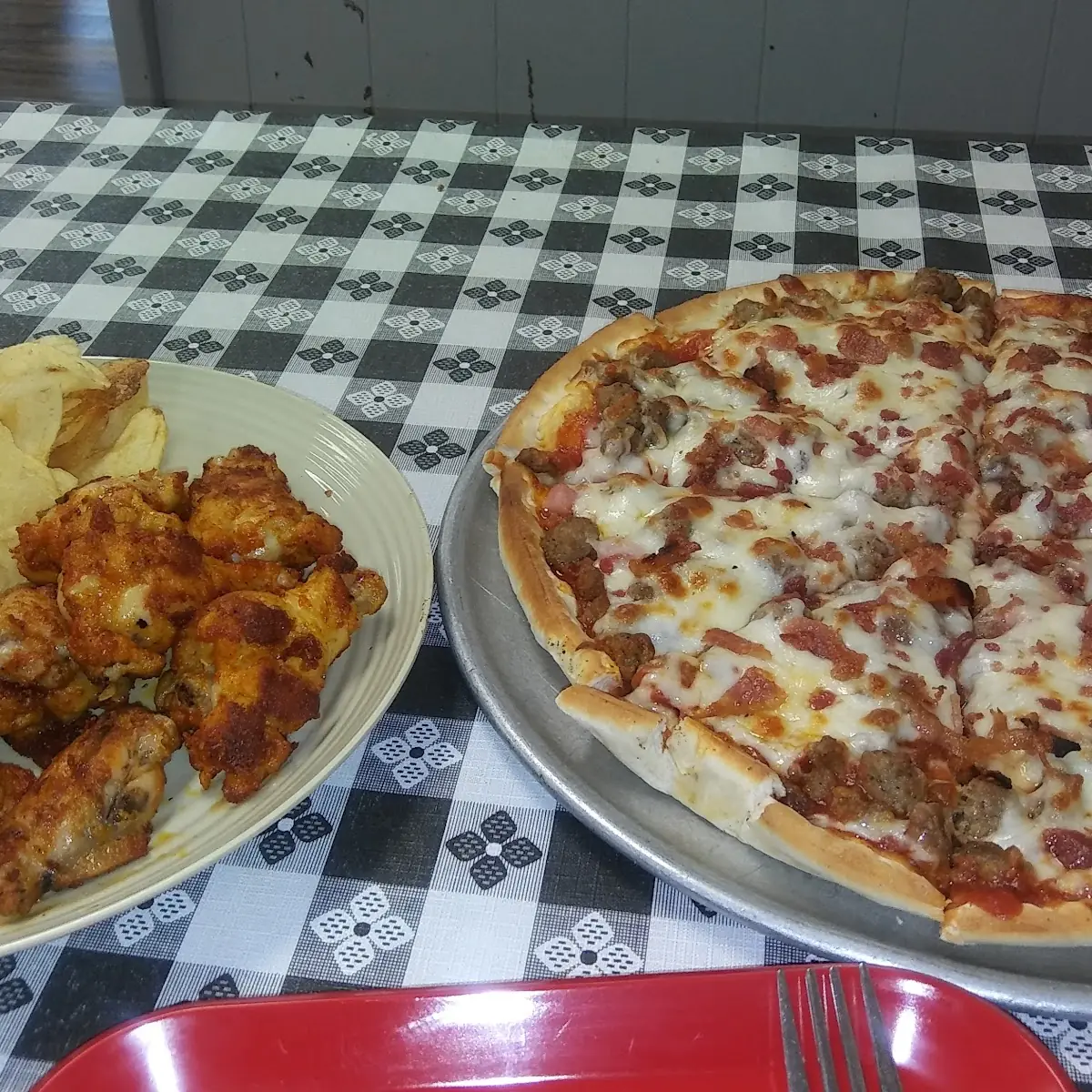 All Meat Pizza
