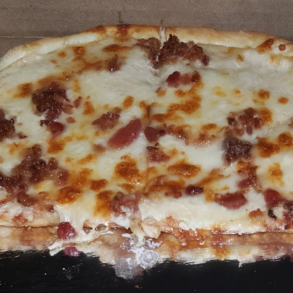 Thin Crust Alfredo Sauce