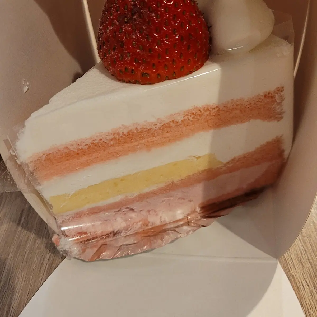 Strawberry Cake Slice
