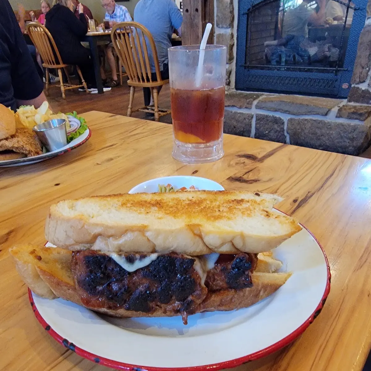 Grilled Ribeye Sandwich with 2 Sides