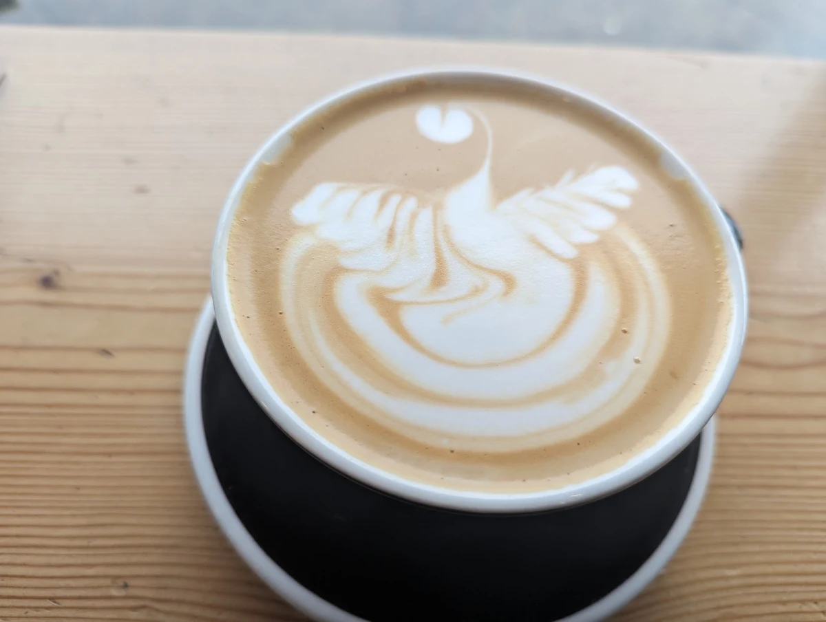 Latte, Knight Street Cafe