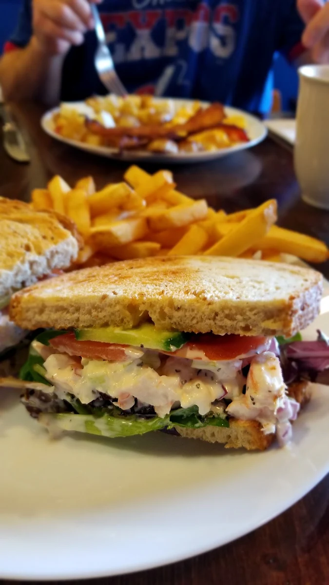 Shrimp Salad Sandwich, Knight Street Cafe