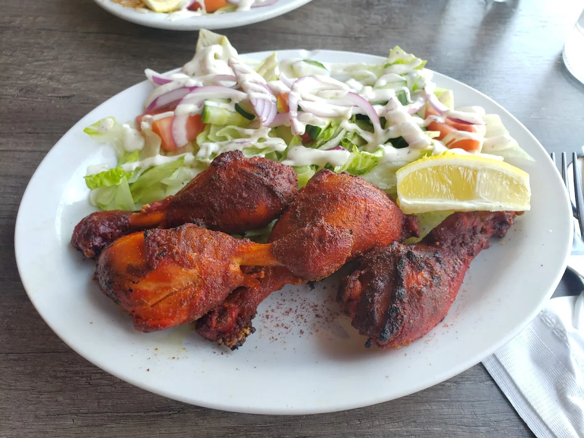 Chicken Tandoori Kabob Platter