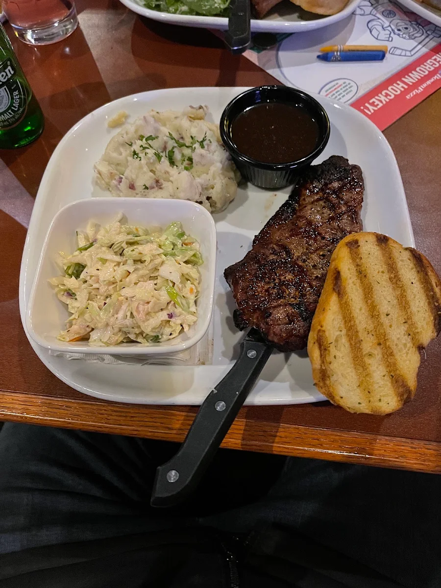 Steak Salad Bread