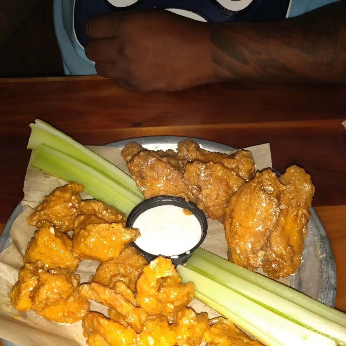 Buffalo Appetizer Sampler Platter
