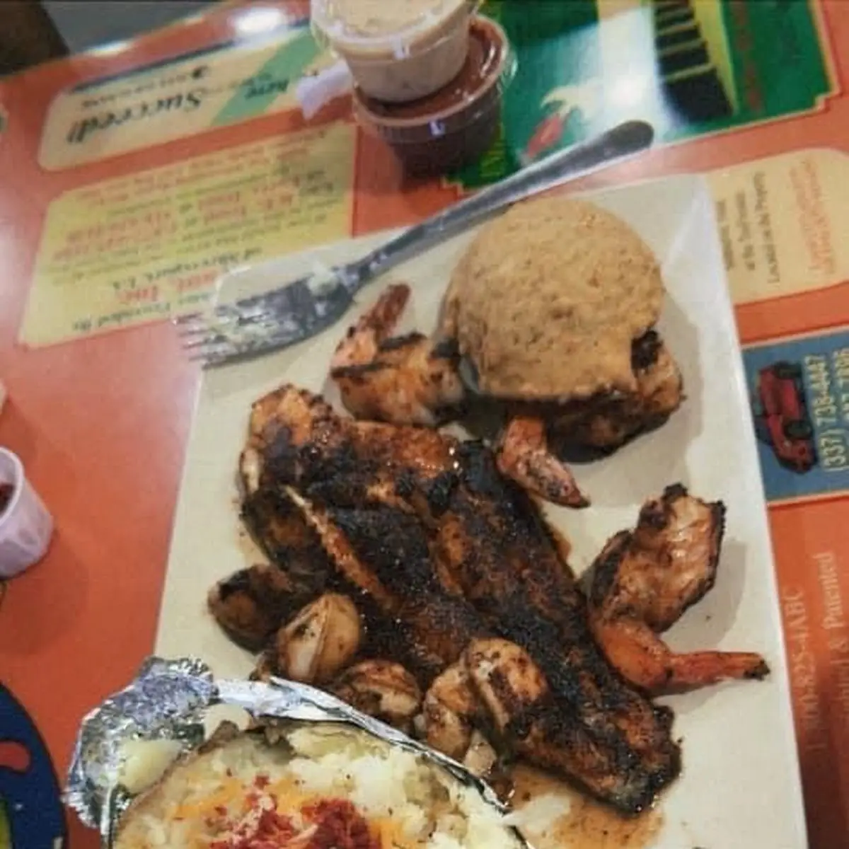 Grilled Seafood Platter