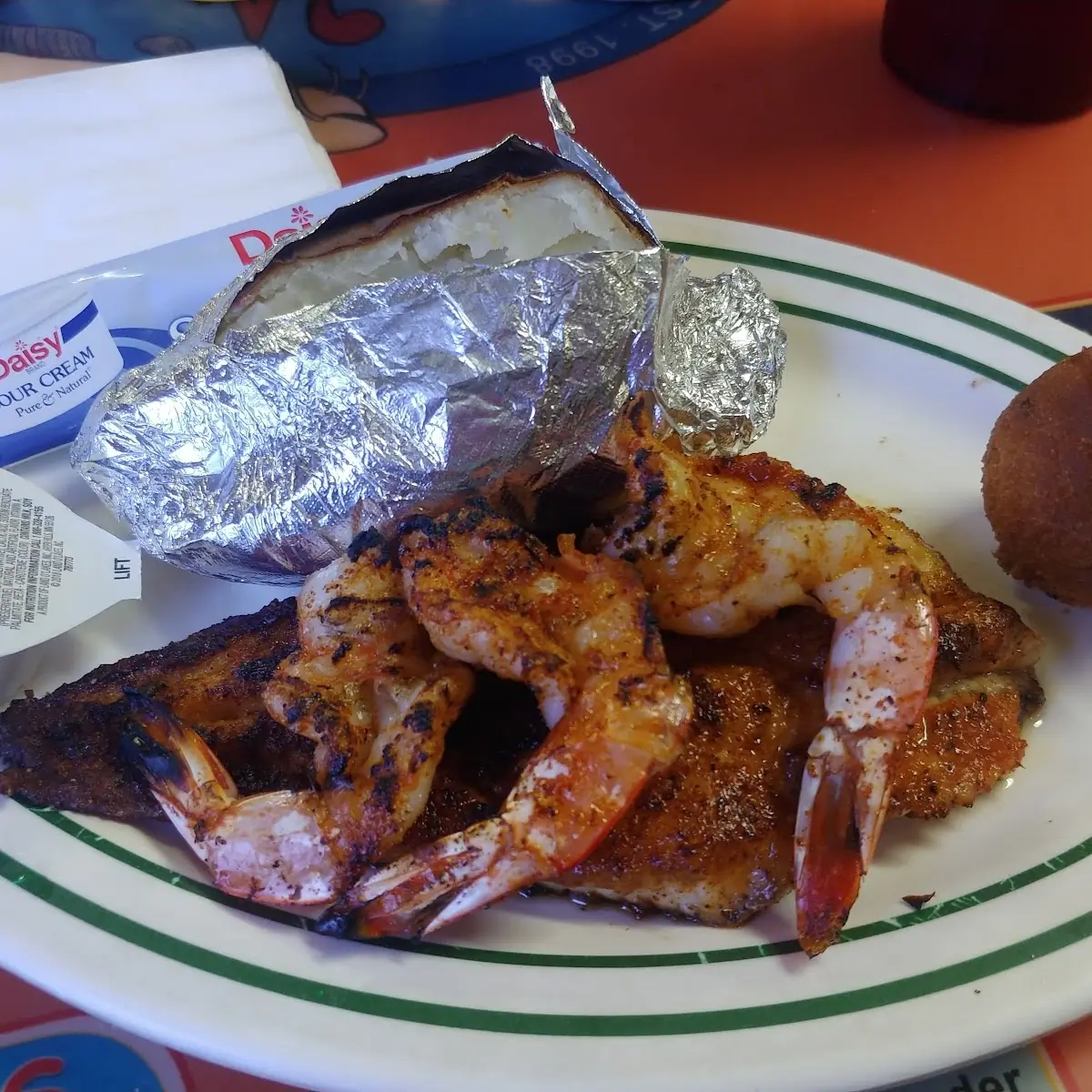 Grilled Shrimp Skewer