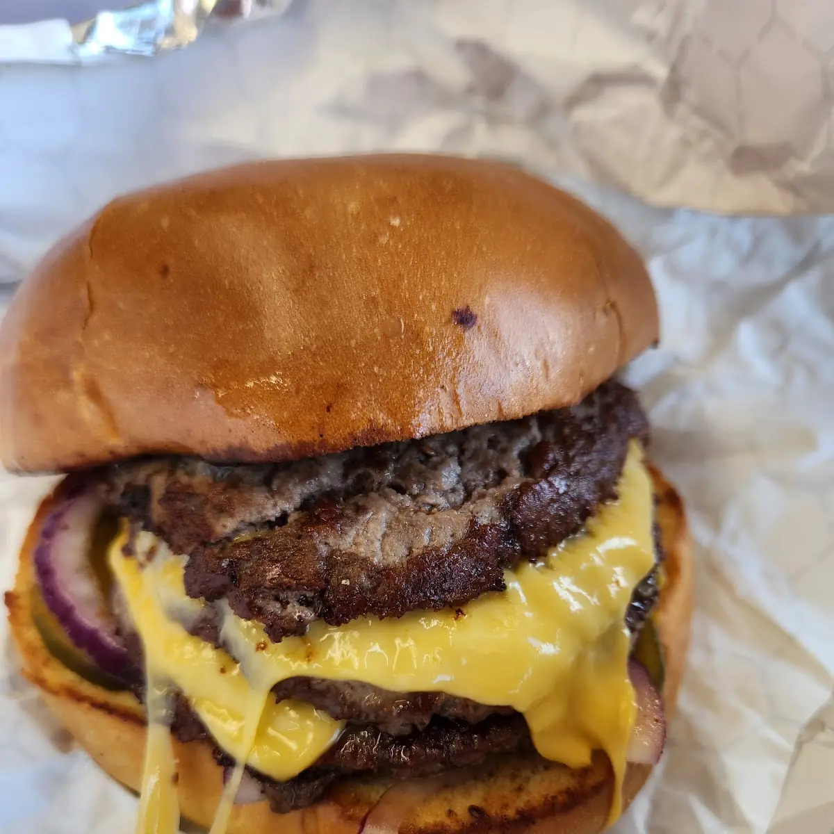 Triple Cheeseburger