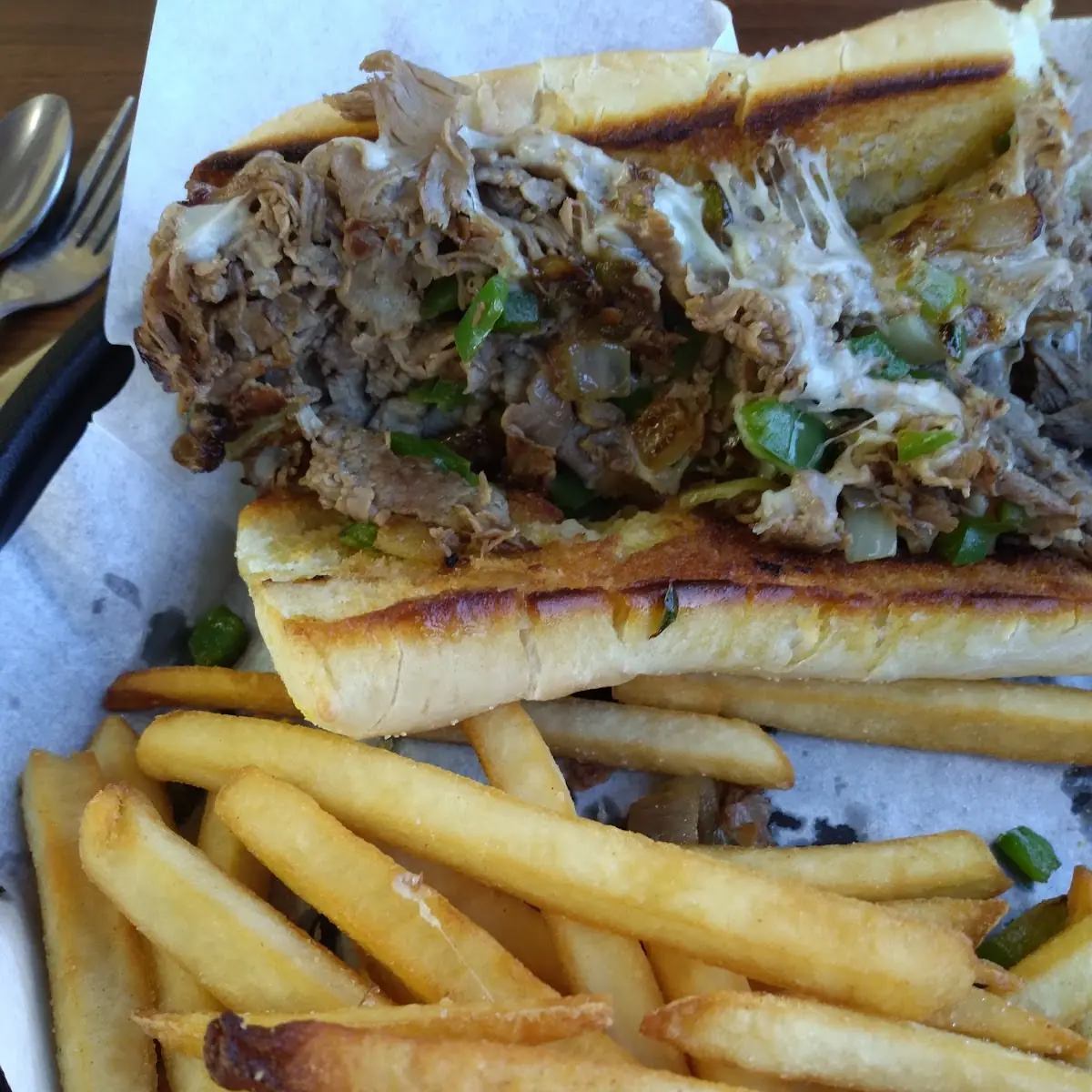Philly Cheese Steak Sandwich