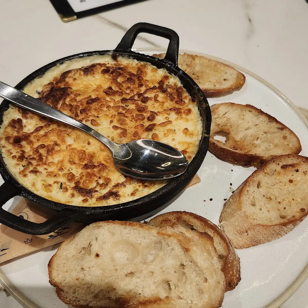 Cast Iron Crab Dip