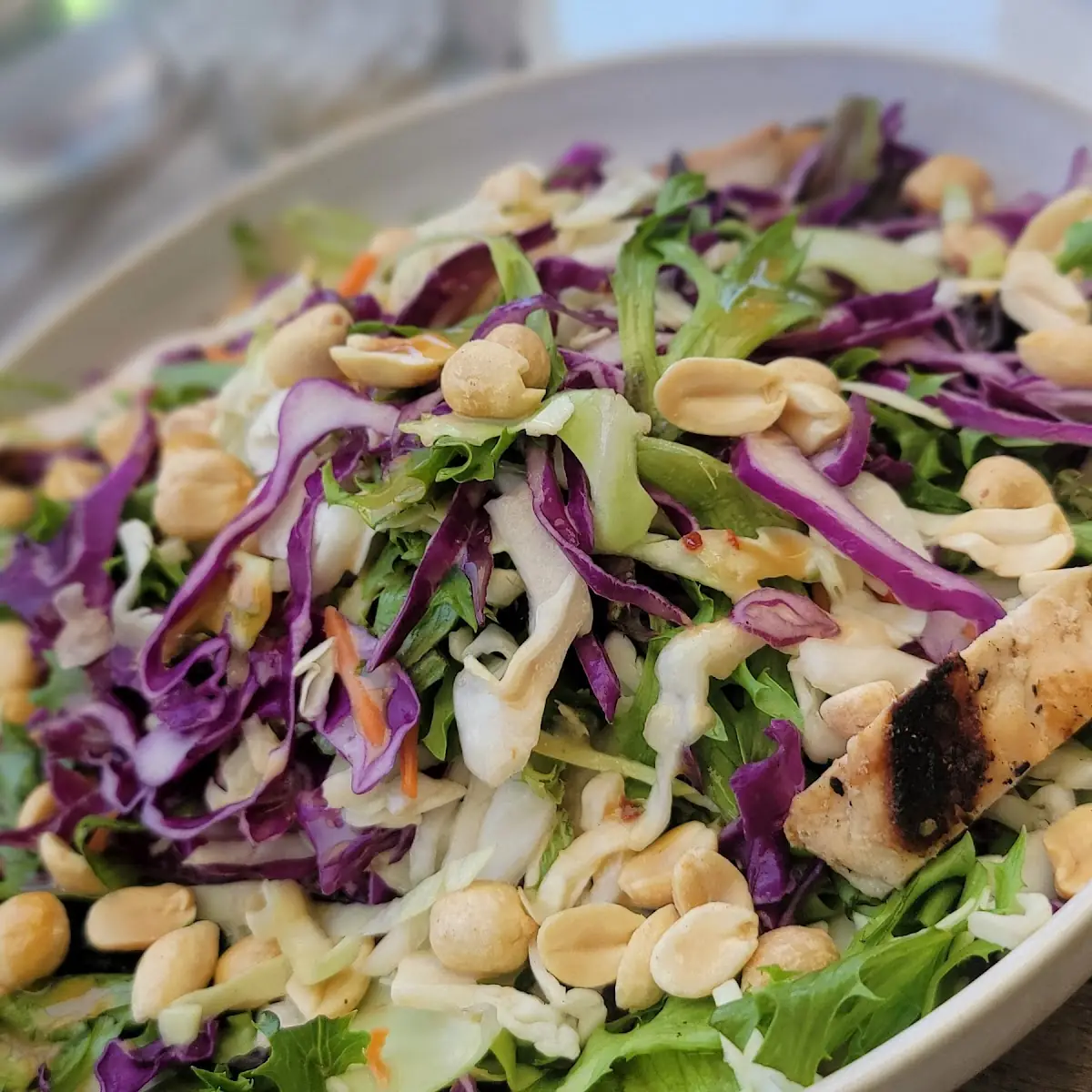 Thai Peanut Grilled Chicken Salad