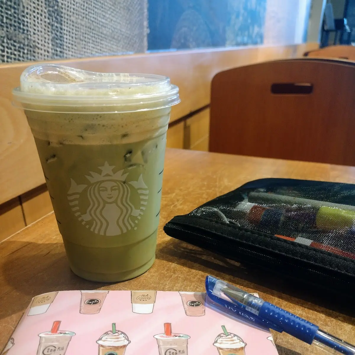Match Latte with Pumpkin Cold Foam