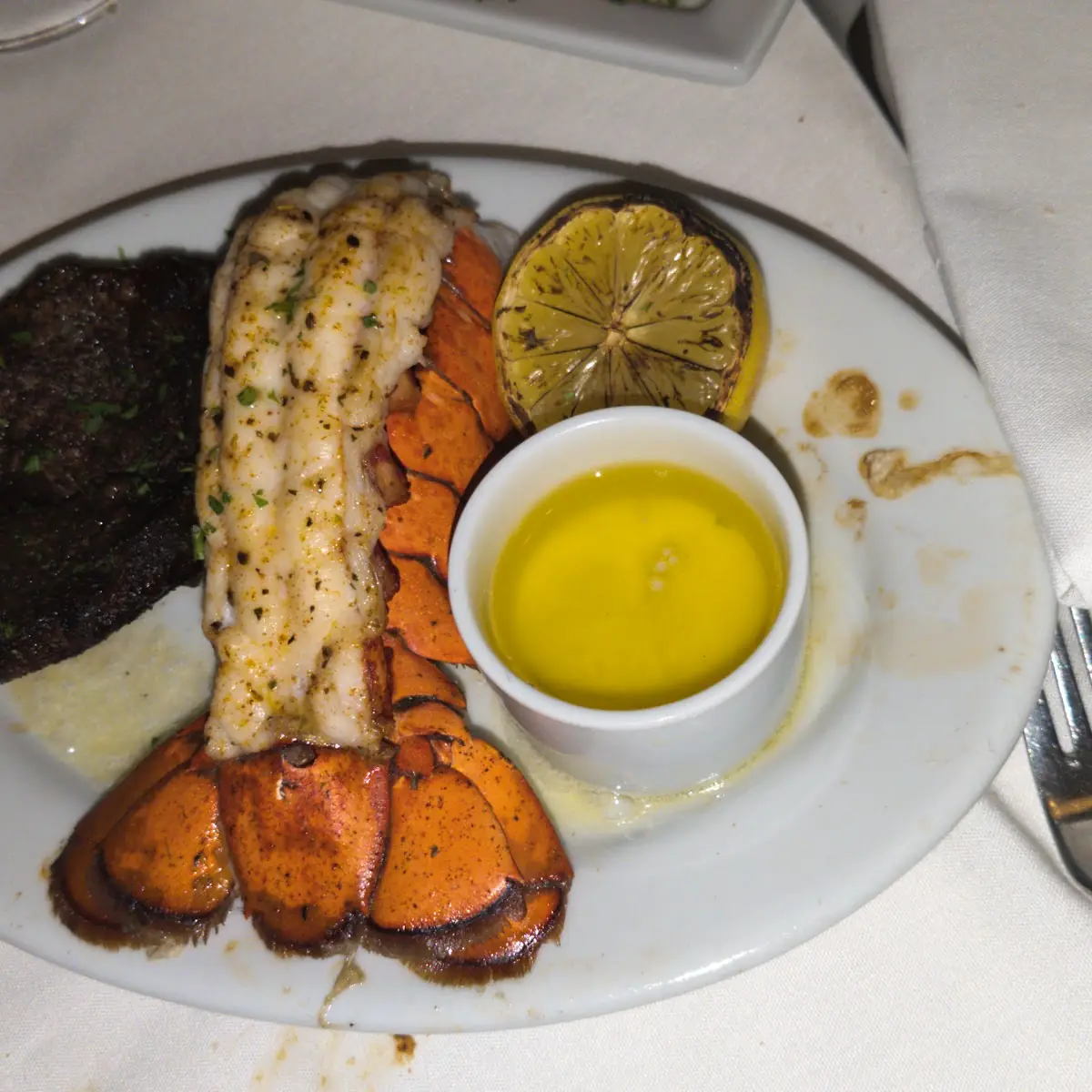 Filet Mignon Lobster Tail