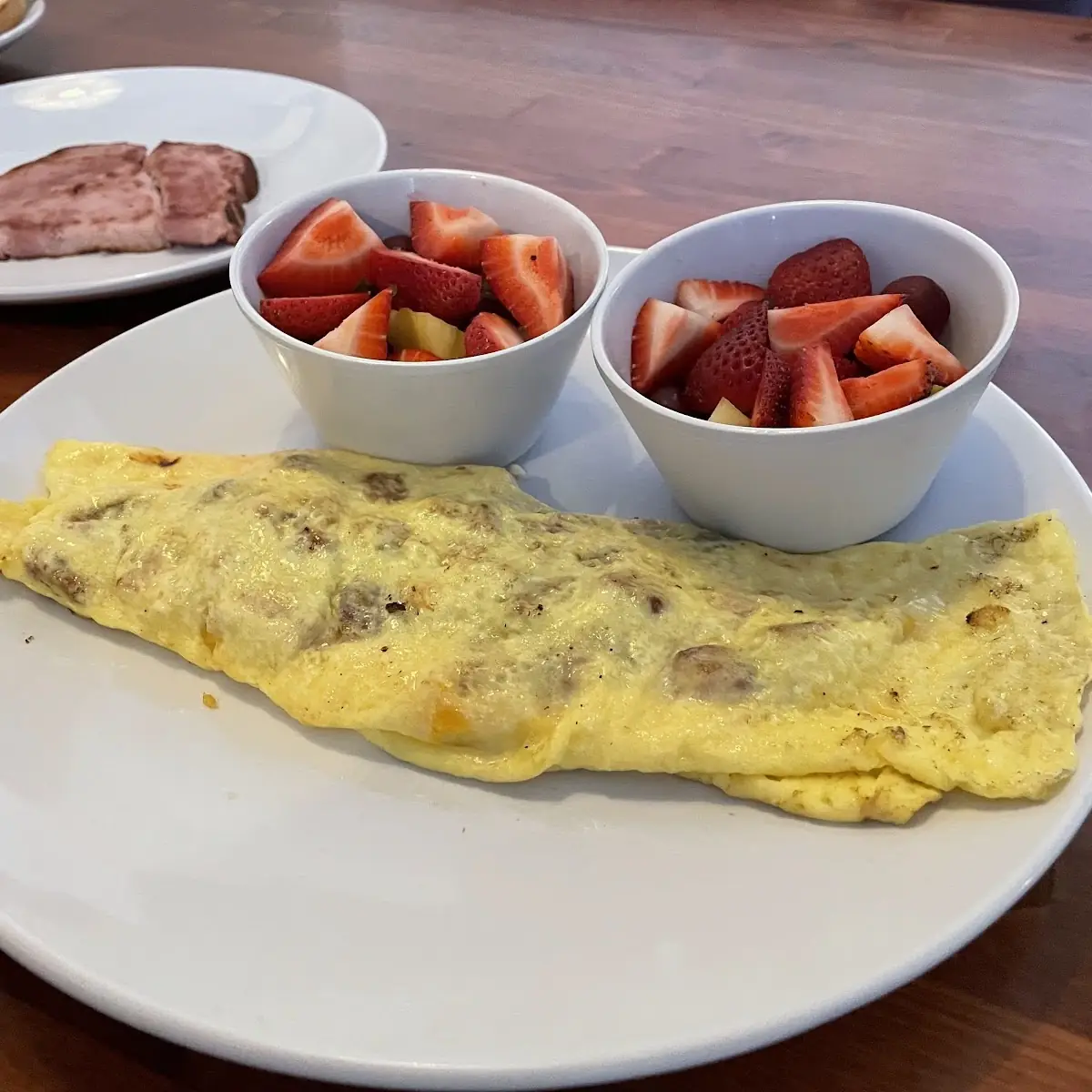 Ham and Cheese Omelette