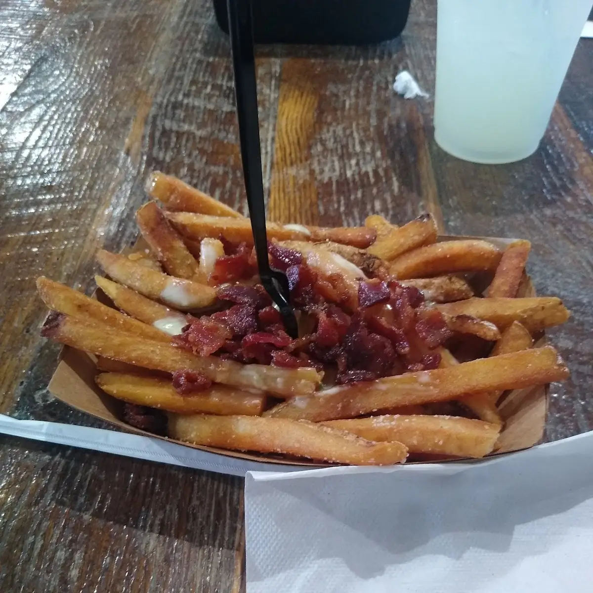 Bacon Cheese Fries