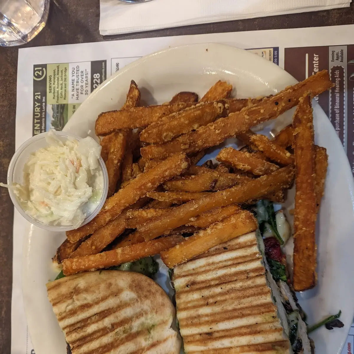 And Mediterranean Grilled Chicken Sandwich