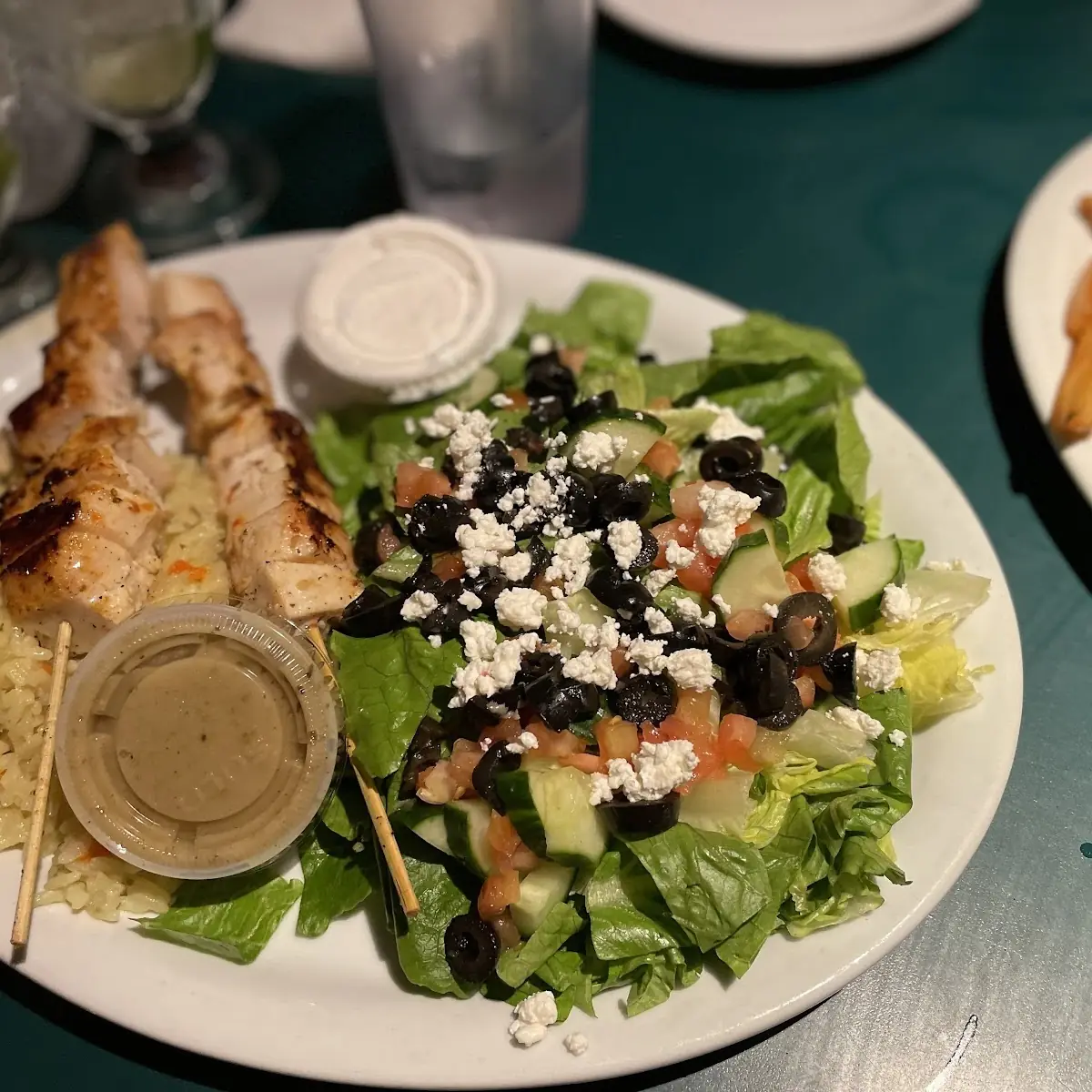 Chicken Souvlaki, Clancy's Restaurant and Bar
