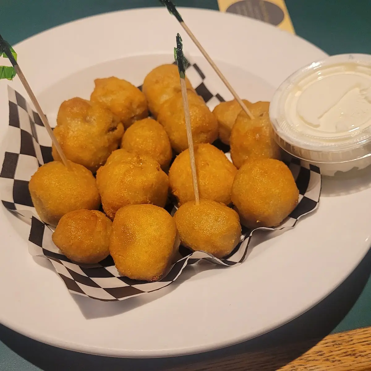 Deep Fried Mushroom Caps, Clancy's Restaurant and Bar