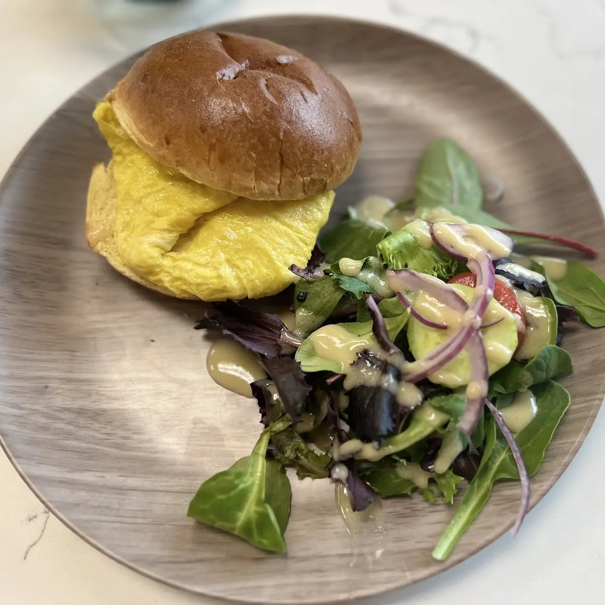 Egg and Cheese Sandwich
