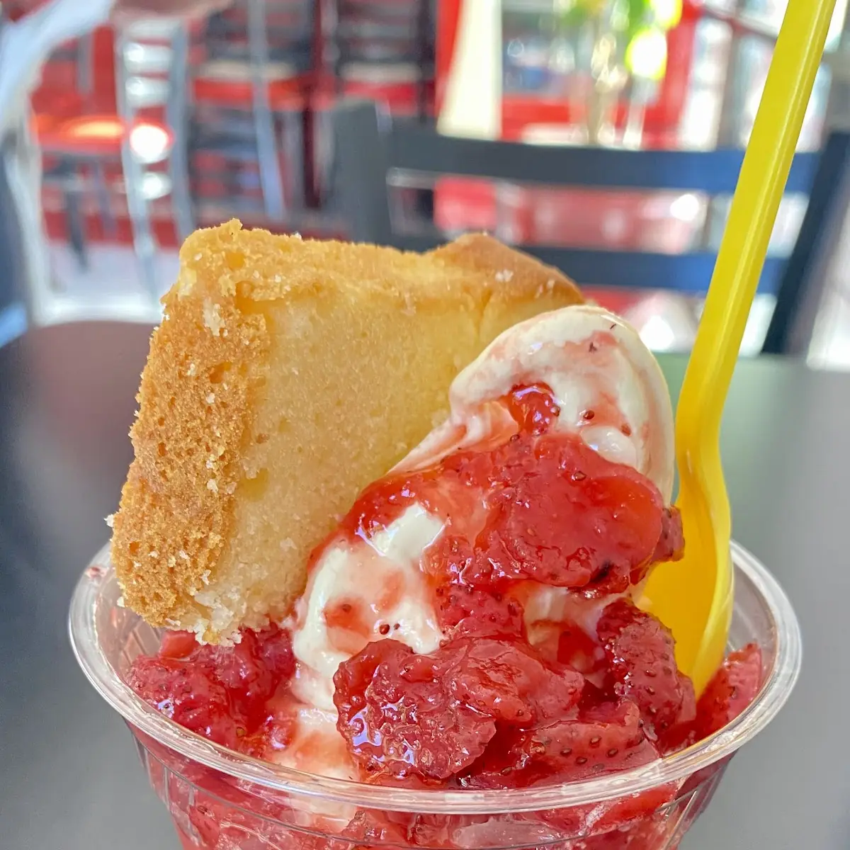 Strawberry Shortcake Sundaes