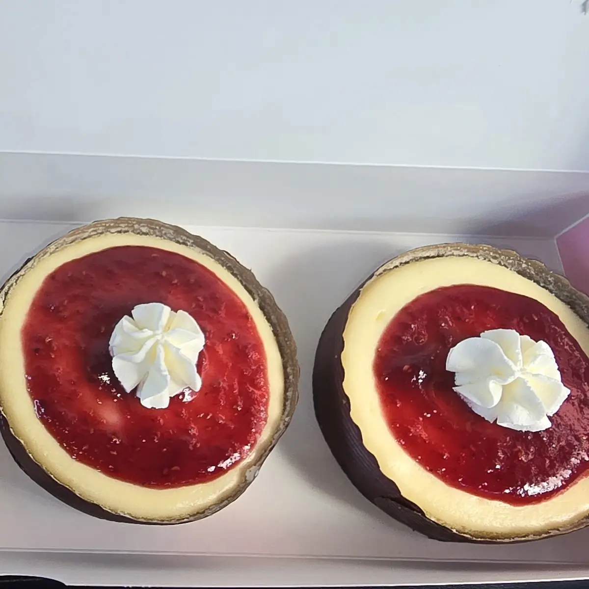 Mom's Recipe and Raspberry Cheesecake