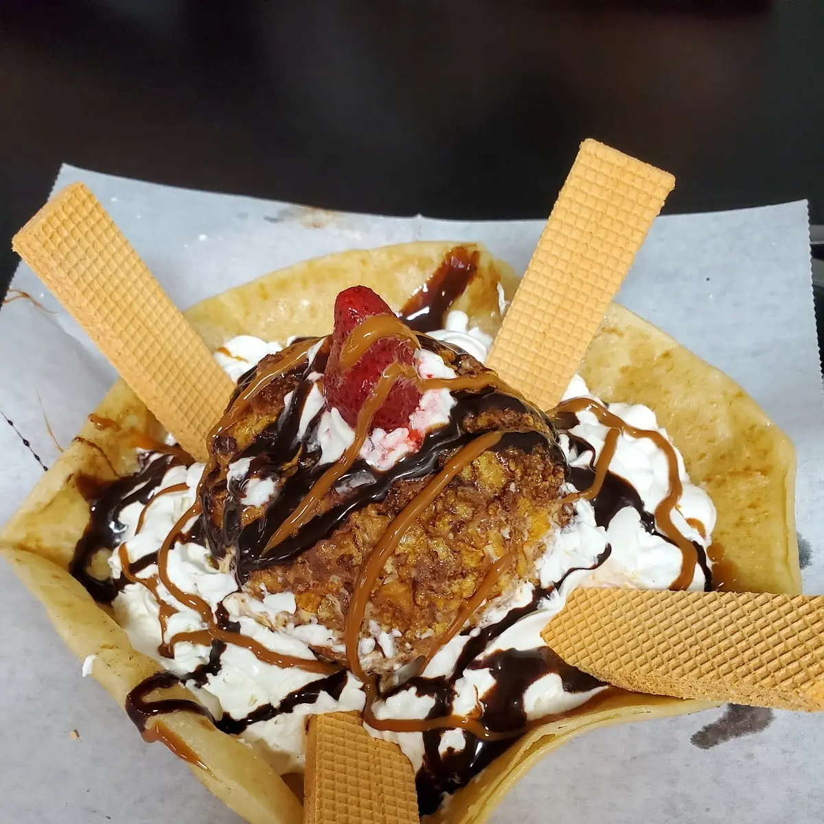 Deep Fried Ice Cream