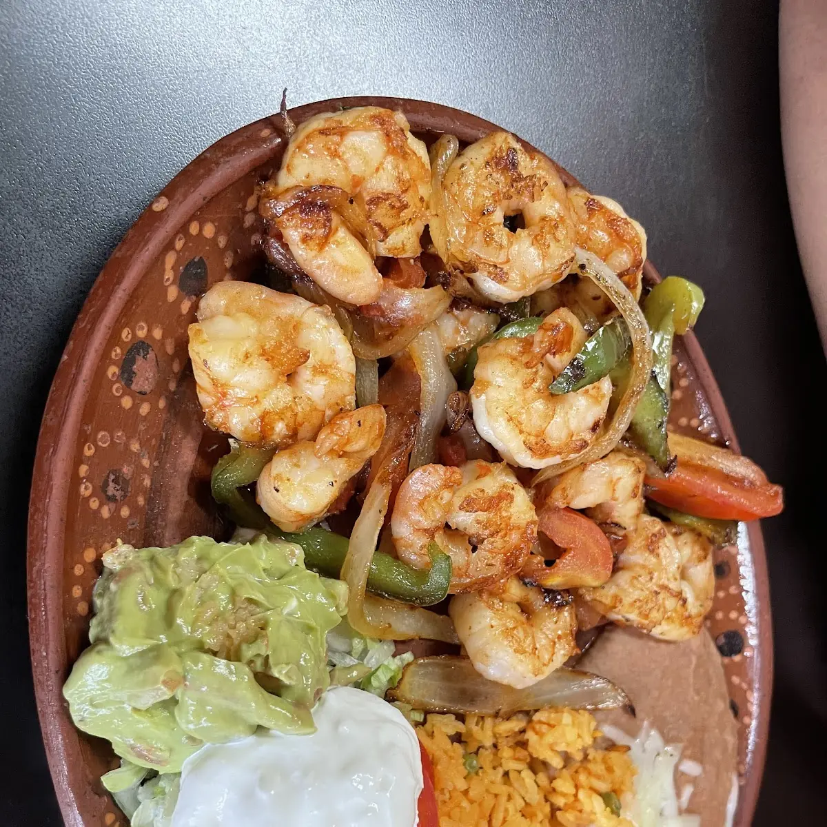 Shrimp Fajitas