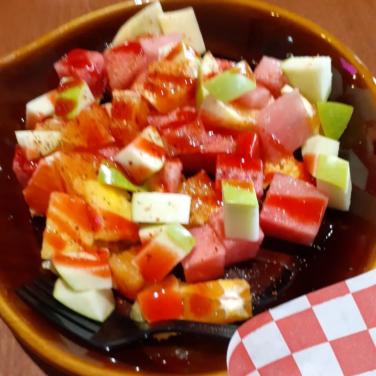 Fresh Fruit with Tajin and Chamoy