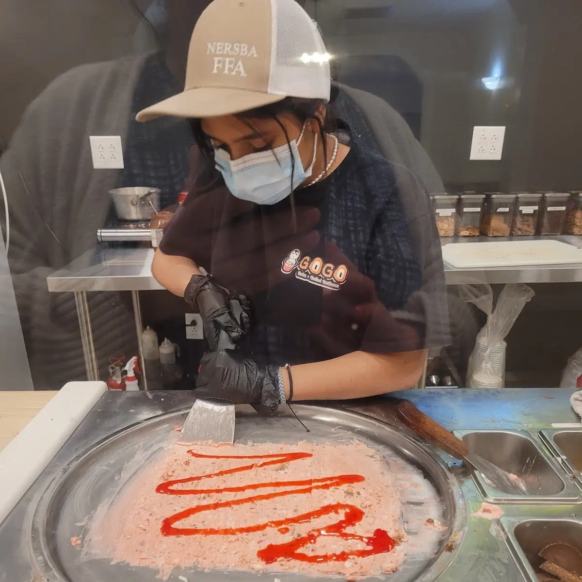 Sweet Tooth Rolled Ice Cream
