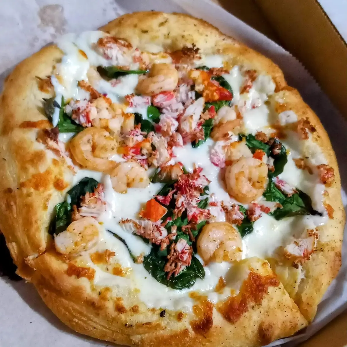 Seafood Lovers Pizza